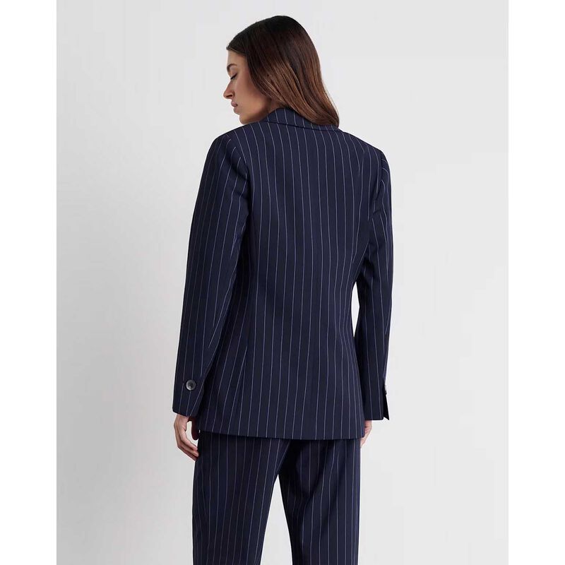 JAG Gia Relaxed Pinstripe Blazer image number 1